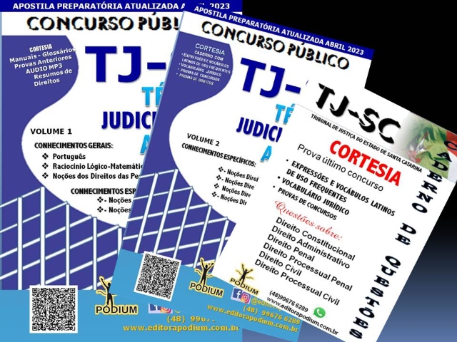 Concurso TJ SC Tcnico Judicirio Auxiliar