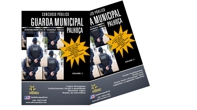 APOSTILA CONCURSO GUARDA MUNICIPAL DE PALHOA 2024 EM 2 VOLUMES