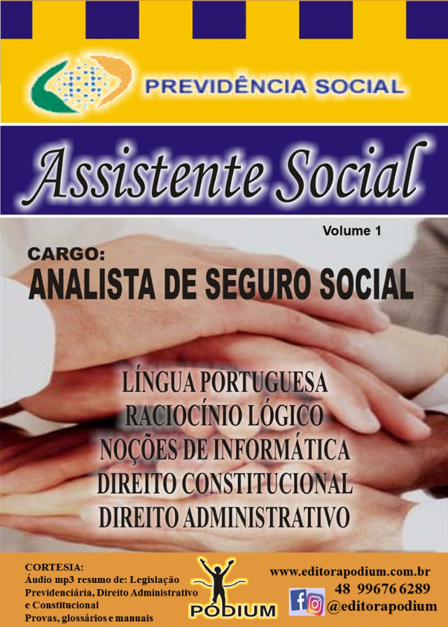 APOSTILA CONCURSO INSS ANALISTA DO SEGURO SOCIAL_SERVIO SOCIAL ATUAL 2025
