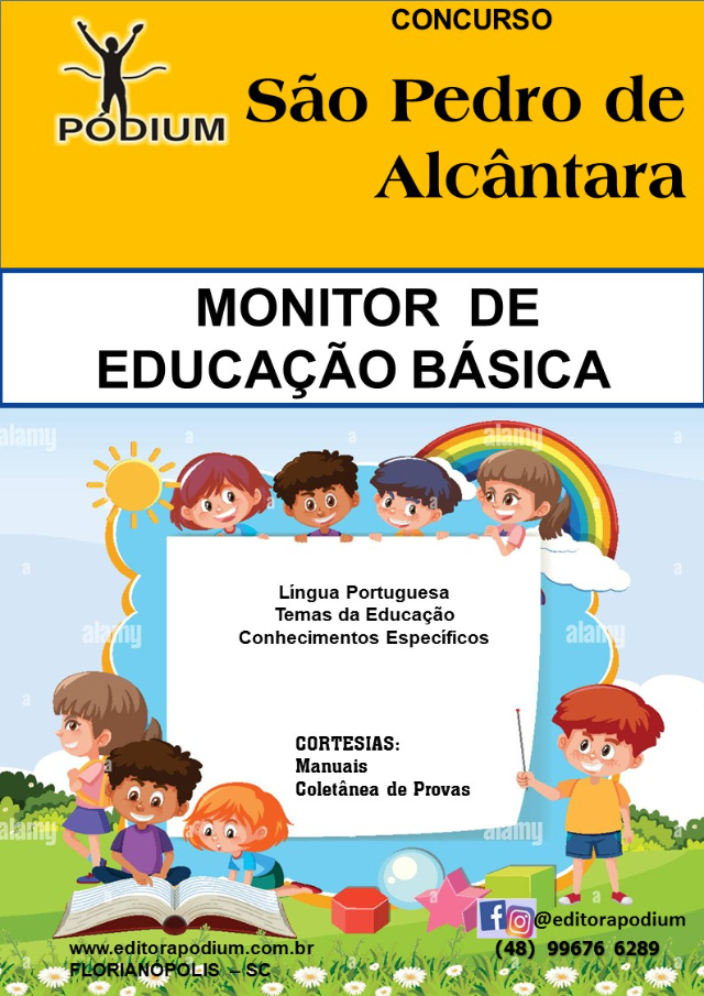 APOSTILA CONCURSO MONITOR SO PEDRO DE ALCANTARA 2025