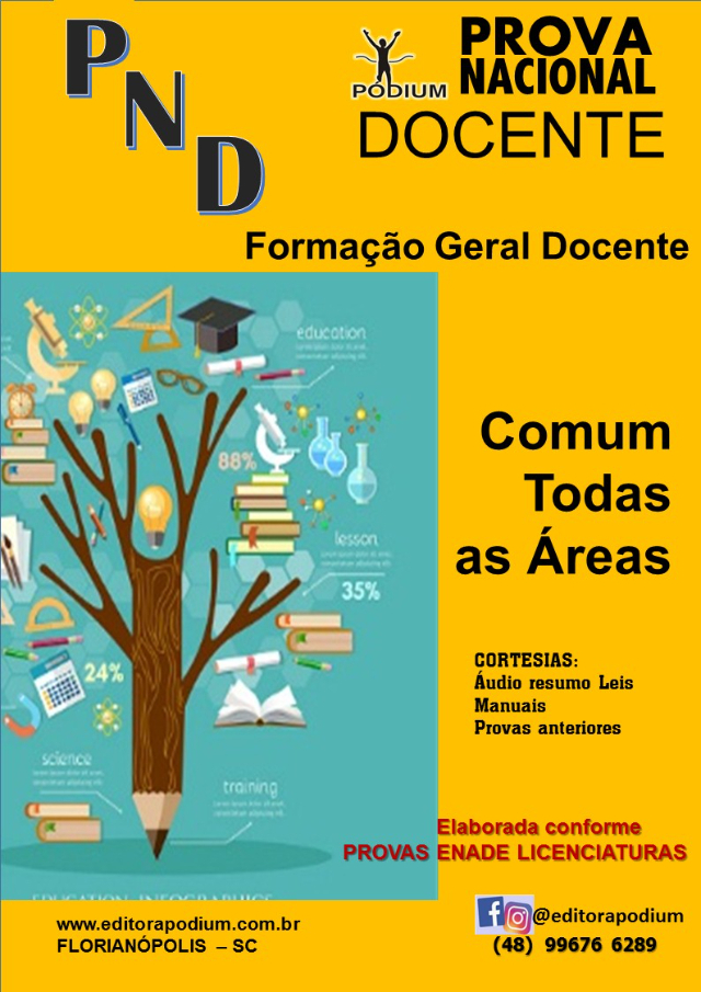 APOSTILA CONCURSO PND PROVA NACIONAL DOCENTE Conhecimentos Didtico-Pedaggicos
