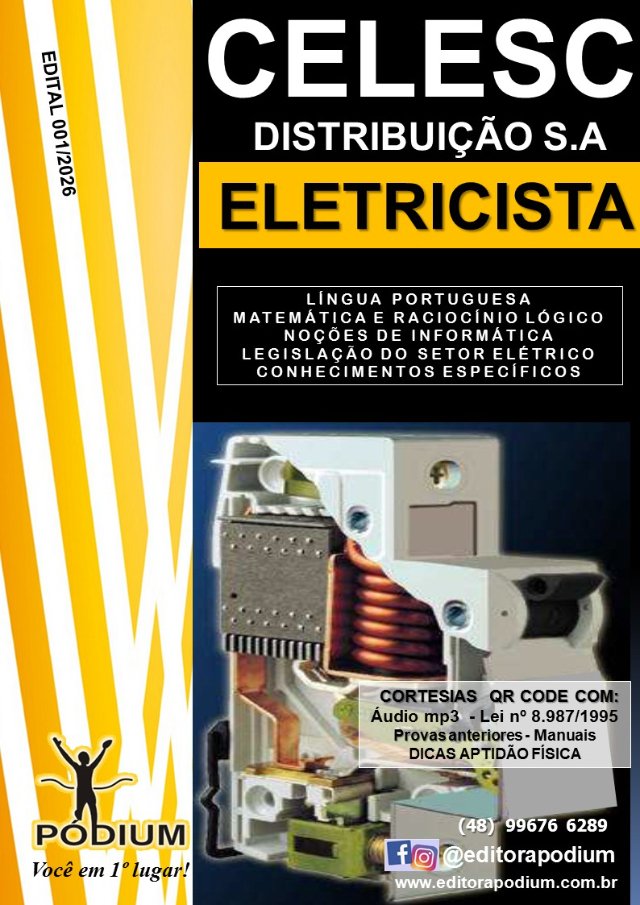Apostila Eletricista Concurso CELESC 2026