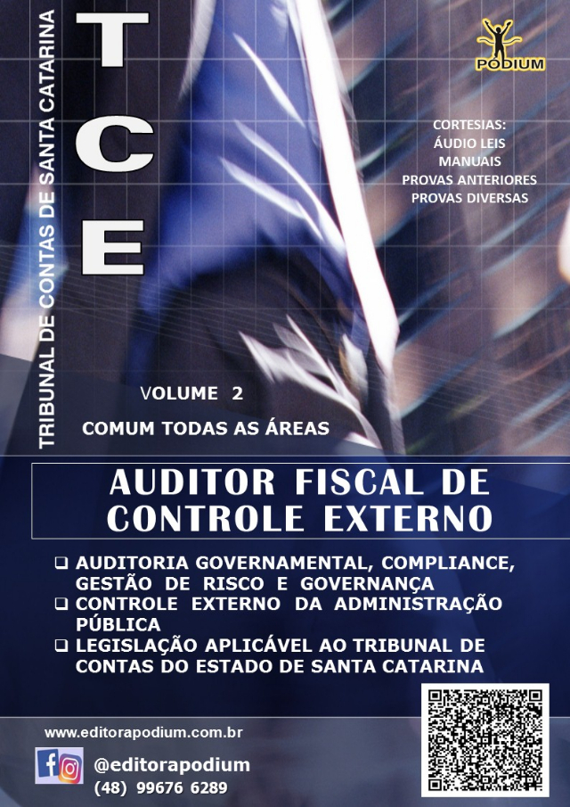 APOSTILA CONCURSO TCE-SC AUDITOR FISCAL DE CONTROLE EXTERNO VOLUME 2
