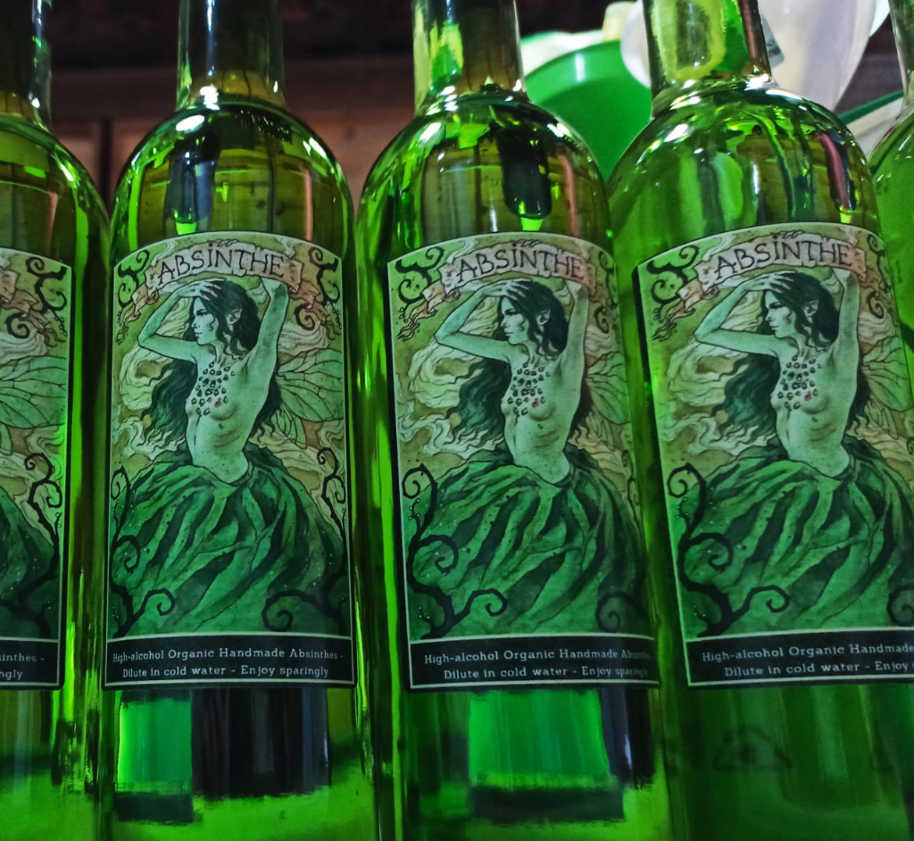 Absinto Org�nico 54% Vol - 900ml