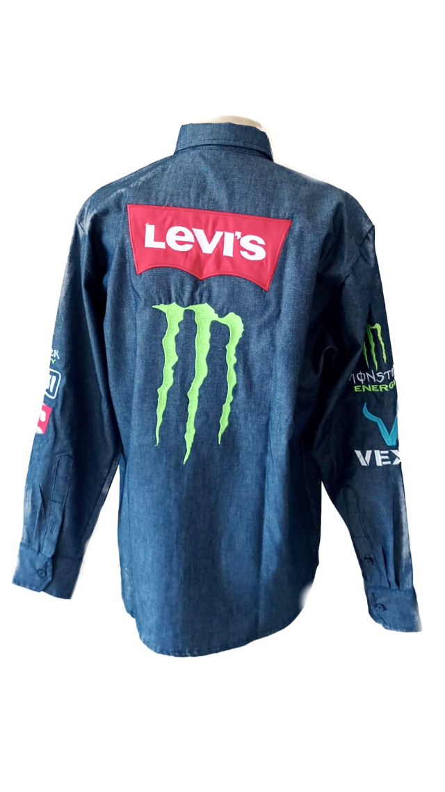 Camisa  Levis Rodeo 100% Bordado