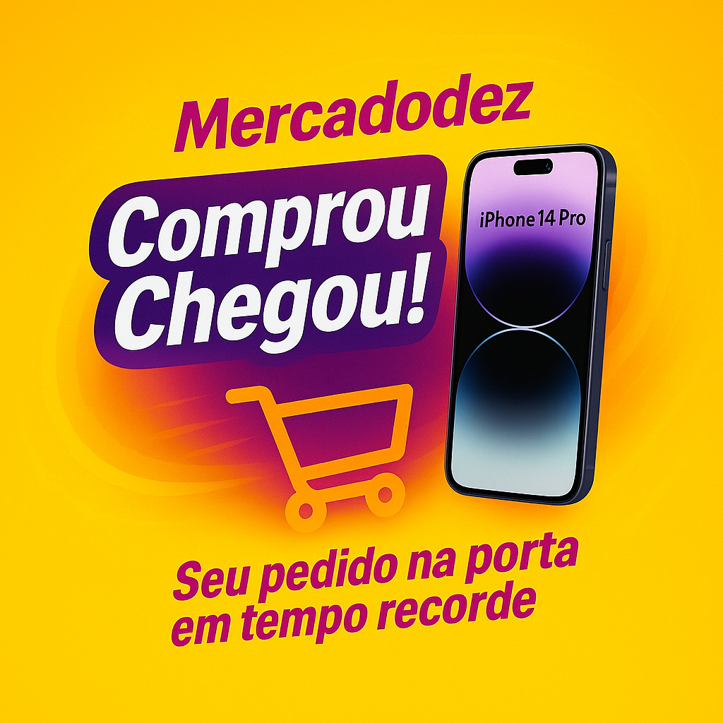 MERCADODEZ COMPROU CHEGOU!