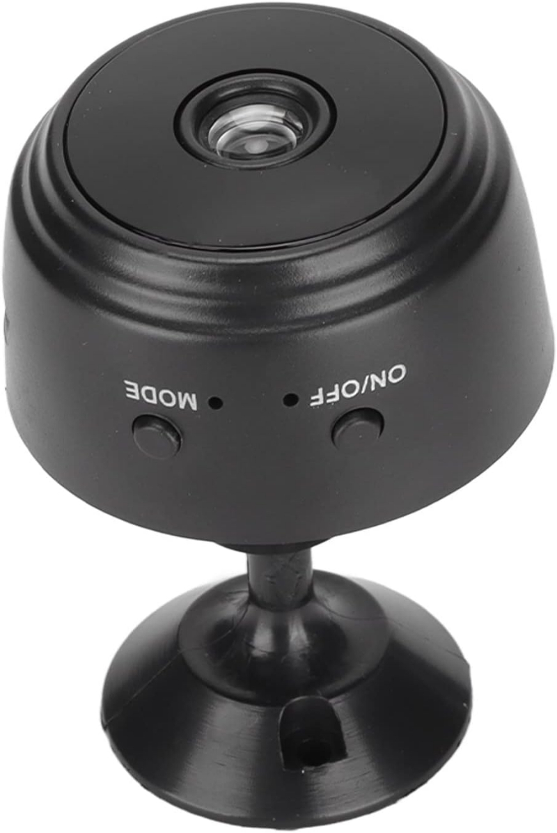 Mini C�mera espi� WiFi C�mera Escondida, C�mera bab� Pequena Port�til Com Vis�o Noturna e Detec��o de Movimento C�meras de Vigil�ncia HD 1080P Cam par