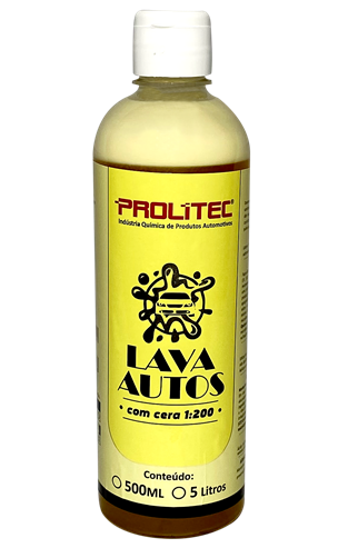 Lava autos com cera 500ml