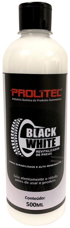 Black White Revitalizador de pneus e plsticos 500ml