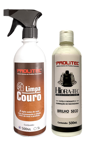 Limpa couro e Hidratante de couro 500ml