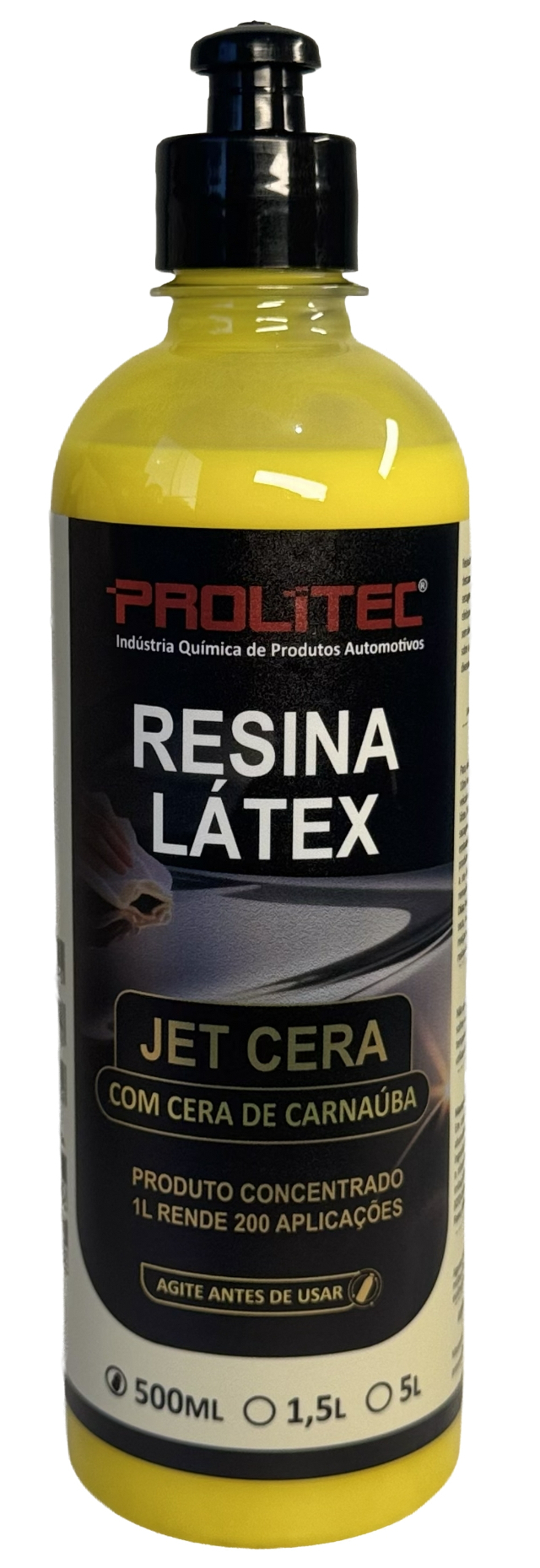 RESINA LATEX 500ml - jet cera/ cera líquida/ hidro-reativa