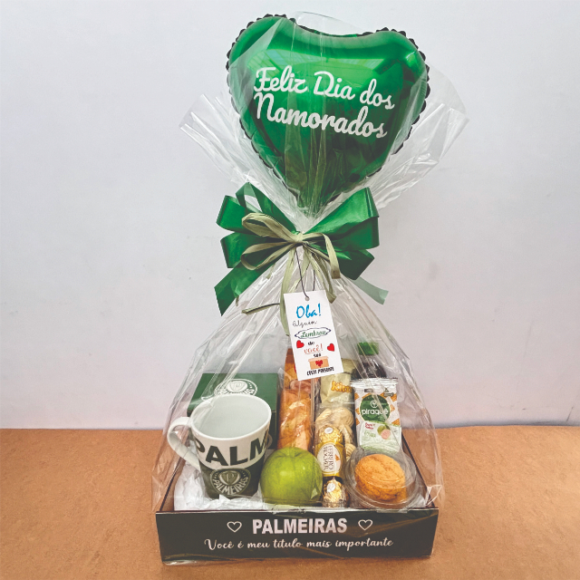 Cesta de Caf� da Manh� Palmeiras Amor de Campe�o  Ref. 019