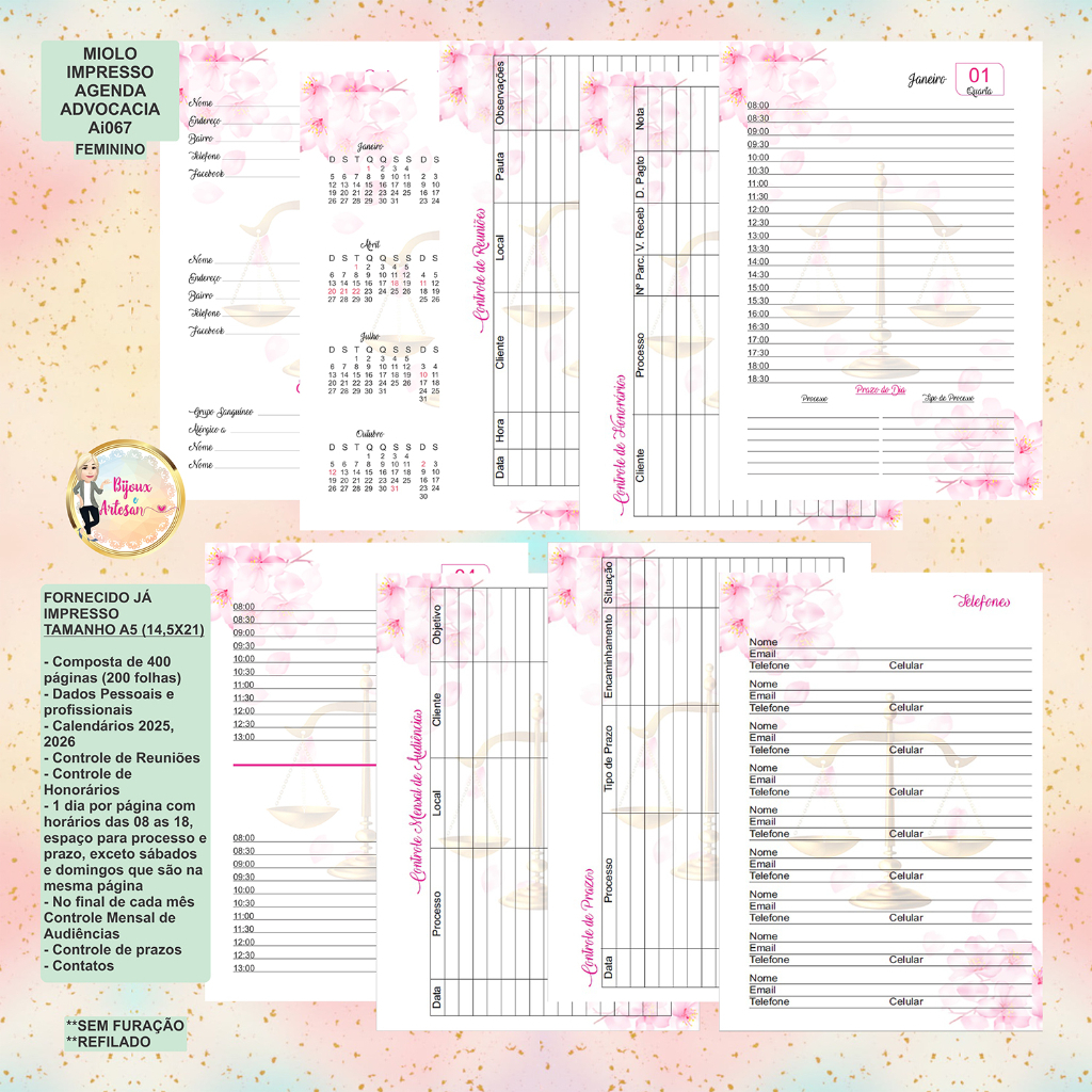 MIOLO IMPRESSO AGENDA ADVOCACIA 2025- AI067
