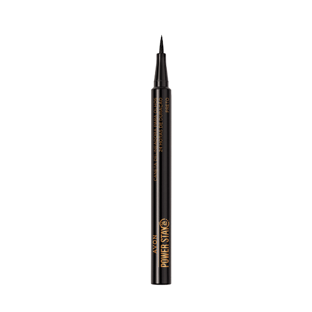 Avon Powerstay Delineador L�quido Preto