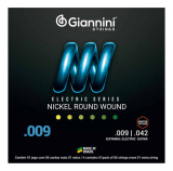 Encordoamento Guitarra Giannini 009 Mi Geegst9