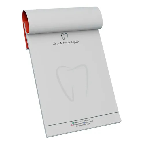 Receituário Médico 15x21cm | blocos de 100 vias