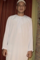 Galabia Branca modelo Emirados