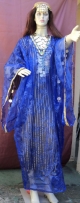 Vestido Khaliji Azul Royal