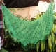 Cinto croche e vidrilhos verde