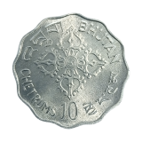10 Chetrums 1975 FC, Buto - FAO 