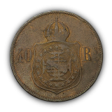 40 R�is 1879 MBC, Brasil - Imp�rio 