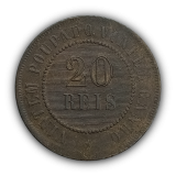 20 R�is 1889 MBC, Brasil - Rep�blica 