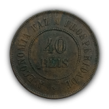 40 Ris 1908 MBC, Brasil - Repblica 