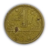 1 Cruzeiro 1944 MBC, Brasil - (Sem sigla WT no anverso)