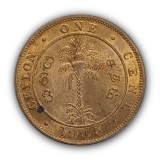 1 Cêntimo 1945 FC, Ceilão 