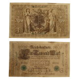 1000 Marcos 1910 MBC, Alemanha (1871-1948) 