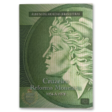 Álbum para Moedas – Cruzeiro Reforma Monetária 1956 a 1979