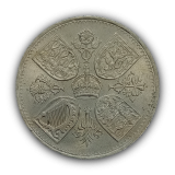 5 Shillings 1953 MBC/SOB, Reino Unido - Coroação da Rainha Isabel II