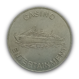 Ficha de Cassino Americana: 50 Centavos – Casino Entertainment, MBC