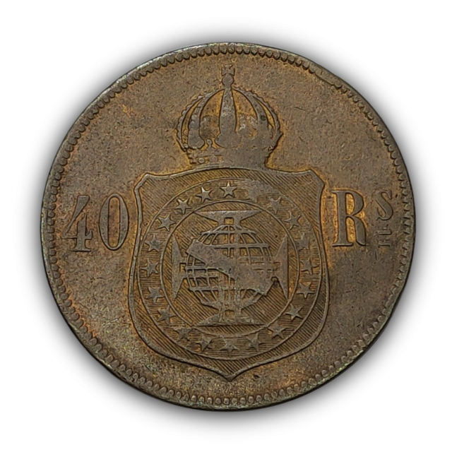 40 R�is 1879 MBC, Brasil - Imp�rio 