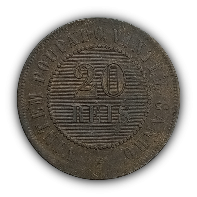 20 R�is 1889 MBC, Brasil - Rep�blica 