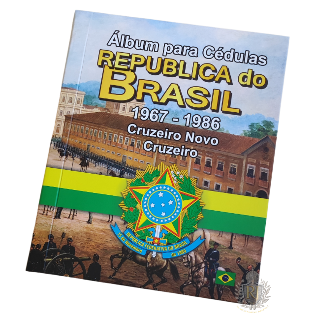 �lbum para c�dulas Republica do Brasil - vol. 2 (1967 - 1986)