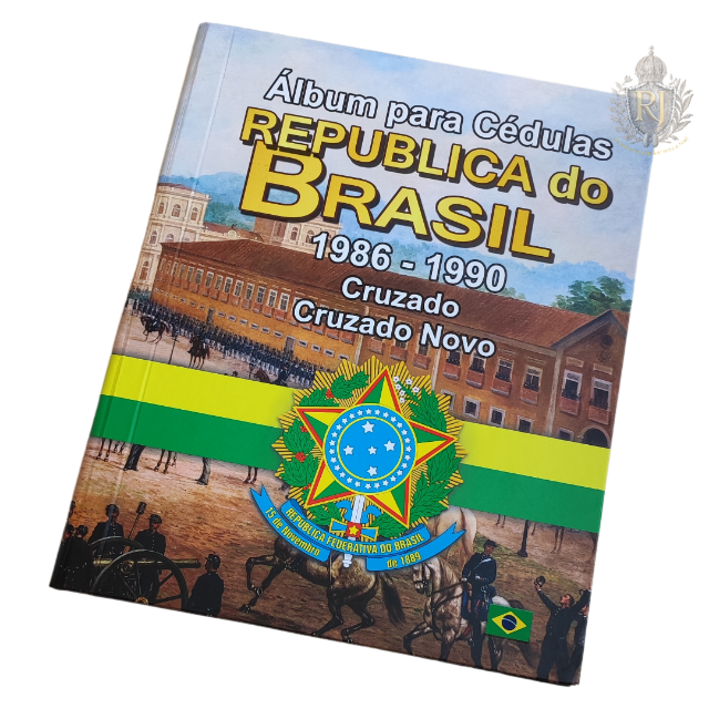 �lbum para c�dulas Republica do Brasil - Vol. 3 (1986 - 1990)