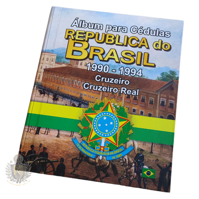 �lbum para c�dulas Republica do Brasil - Vol. 4 (1990 - 1994)
