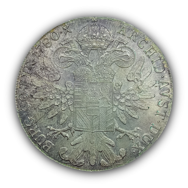 1 Thaler 1780 FC, �ustria - Restrike (Prata)