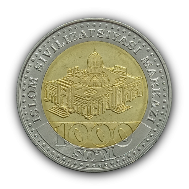 1000 Som 2022 FC, Uzbequist�o - Centro da Civiliza��o Isl�mica