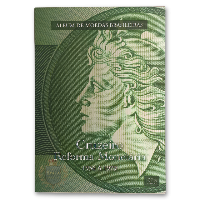 Álbum para Moedas – Cruzeiro Reforma Monetária 1956 a 1979