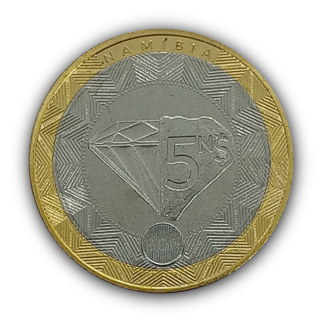 5 Dólares 2025 FC, Namíbia 
