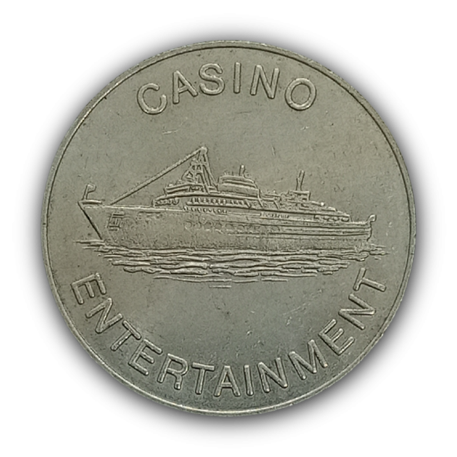 Ficha de Cassino Americana: 50 Centavos – Casino Entertainment, MBC