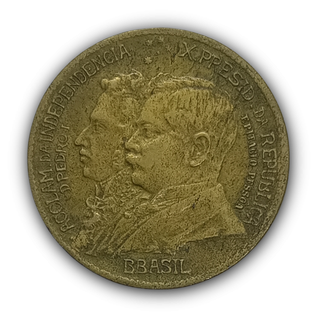 1000 Reis 1922 MBC, Brasil - Variante BBrasil