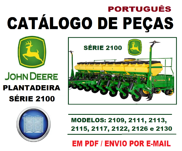Catlogo de Peas John Deere Plantadeira 2109, 2111, 2113, 2115, 2117, 2122, 2126 e 2130 (Portugus)  