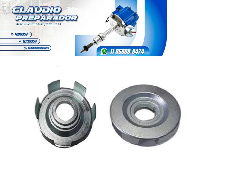 Aranha Do Distribuidor Hall 6cc Opala Willys CARBURADO por R$239,00