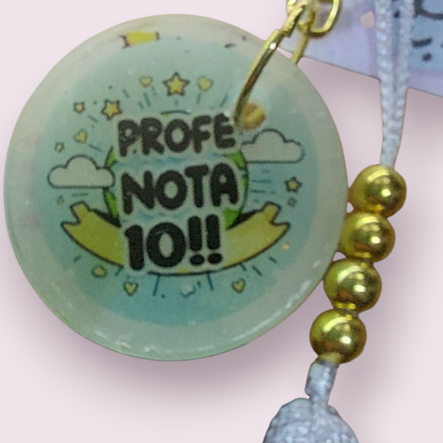 Chaveiro Redondo PROFE NOTA10