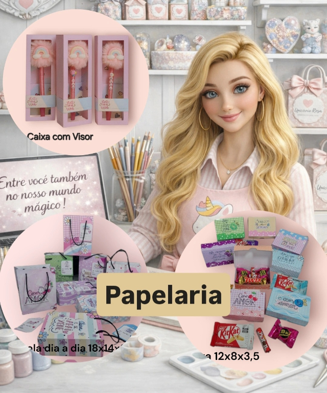 Conheca Nossa Papelaria Criativa - Diversos