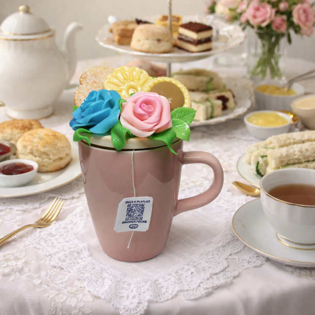 Caneca com Abafador Biscoito da Vov� 