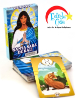 Baralho Cigano Santa Sara Kali 36 Cartas Plastificadas + Manual